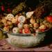 Still life with fruit bowl